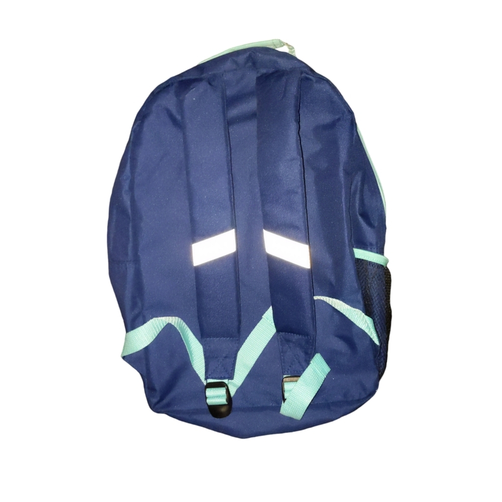 MODA WEST Blue Backpack/Safety Reflective NWT - Picture 2 of 2